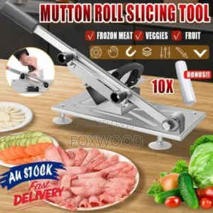 Heavy Duty Stainless Steel Manual Meat Slicer