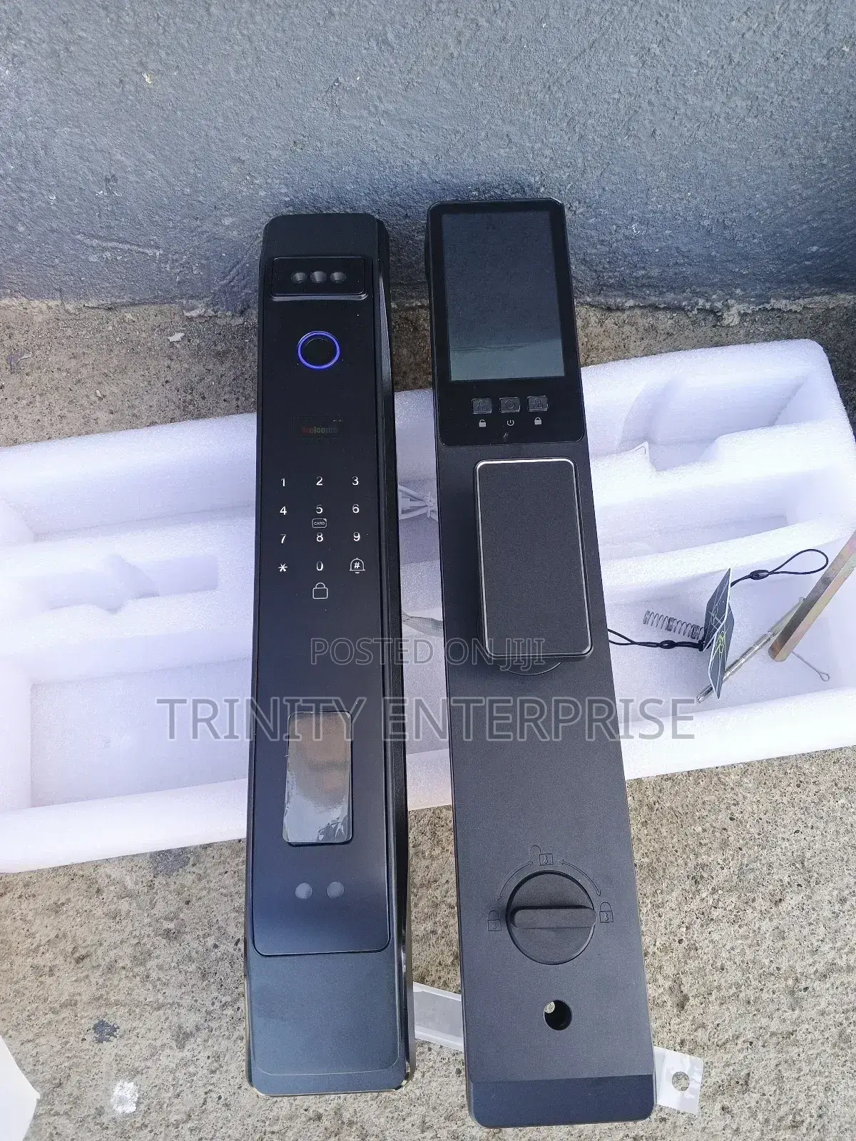 Automatic Digital Lock Wifi Camera 3d Face Recognition Biometric Lock