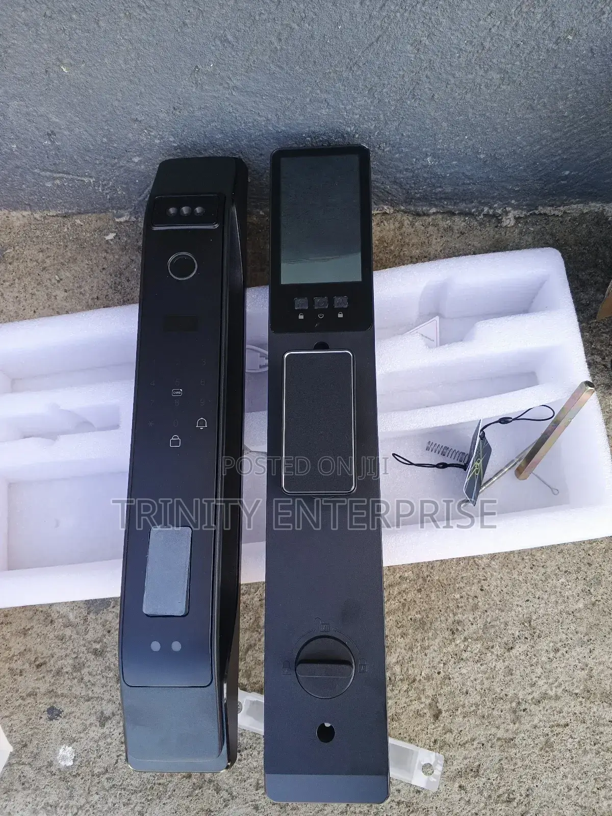 Automatic Digital Lock Wifi Camera 3d Face Recognition Biometric Lock