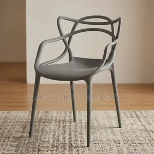 Outdoor Garden Plastic Stackable Armchair