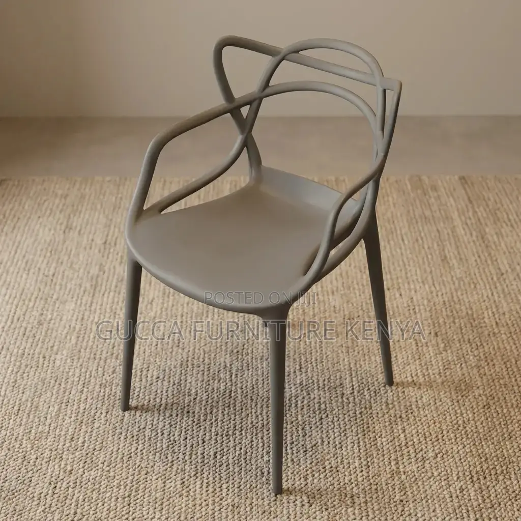 Outdoor Garden Plastic Stackable Armchair