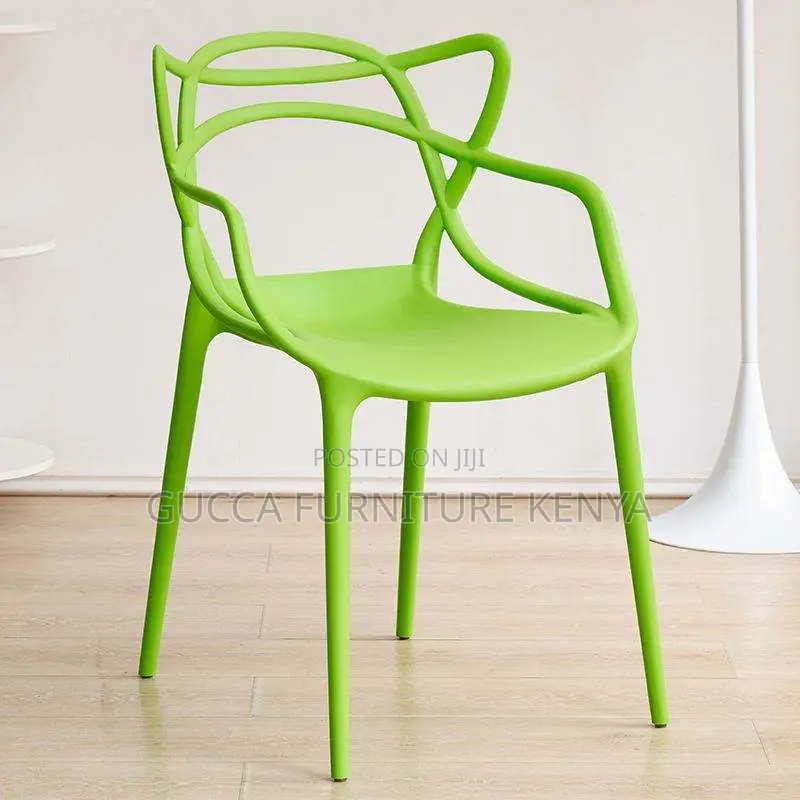 Outdoor Garden Plastic Stackable Armchair
