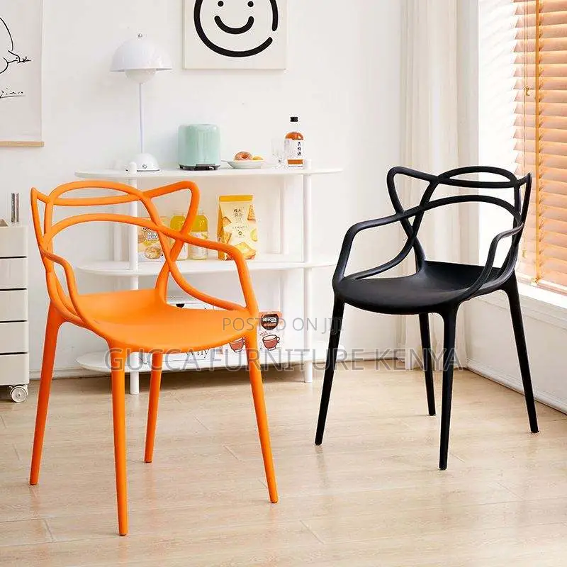 Outdoor Garden Plastic Stackable Armchair
