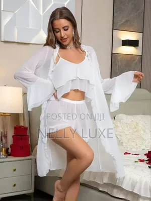 3pc Set Night Gown