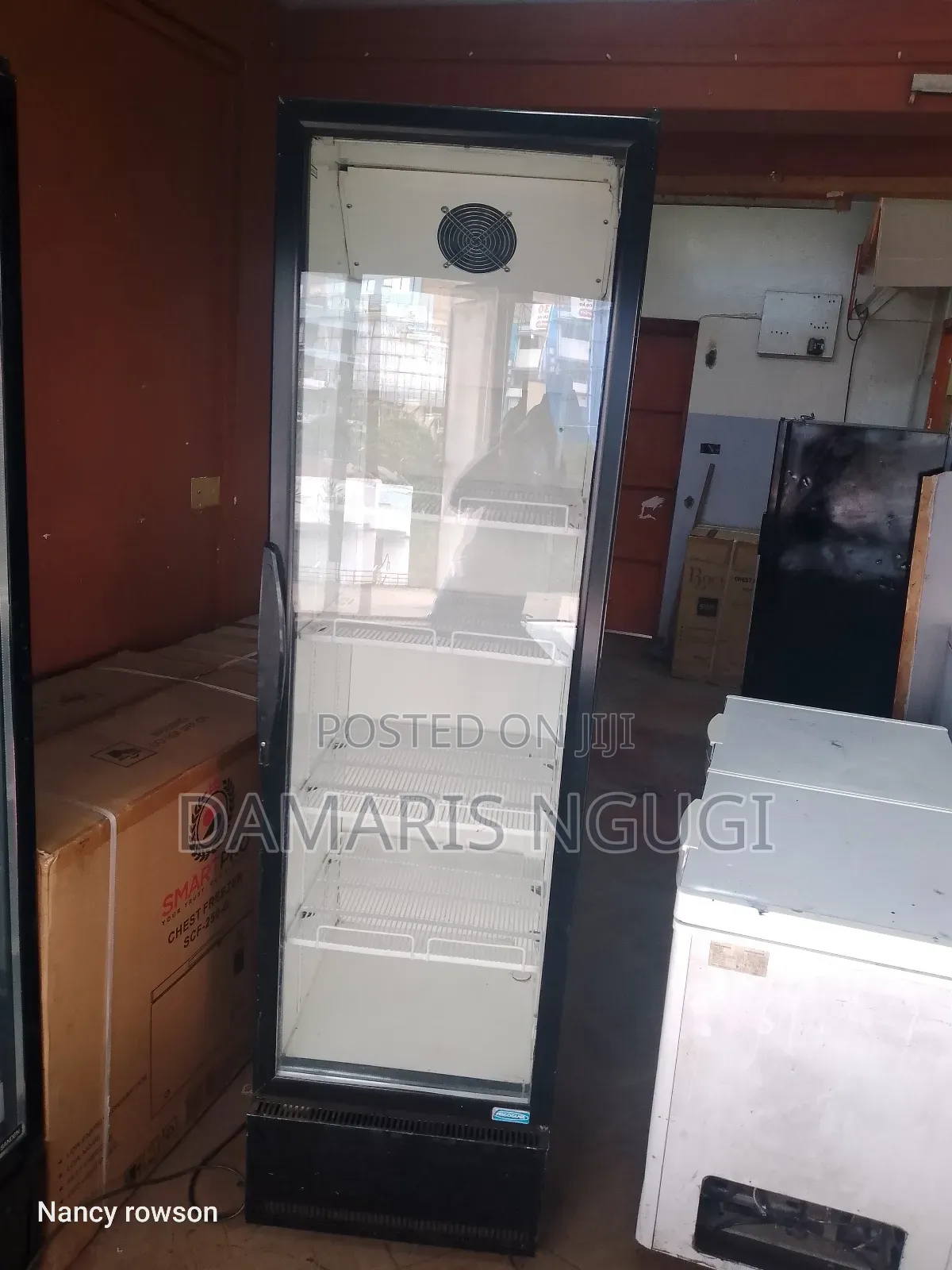 650litres Glass Chiller Fridge