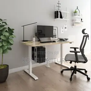 Office Desk; Adjustable 1.2m Top Sit Stand Working Electric Table