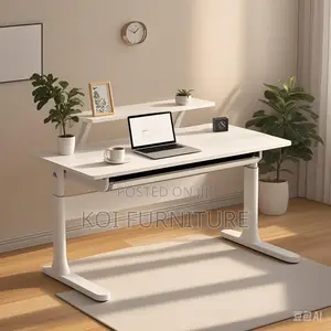 Office Desk; Ergonomic Style Working Boost Adjustable Desk