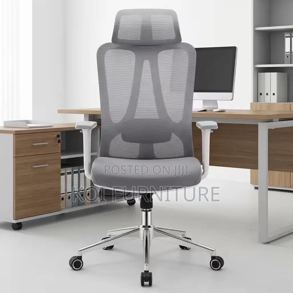 Office Chairs; High Back Classic Ergonomic Made White Office Seat