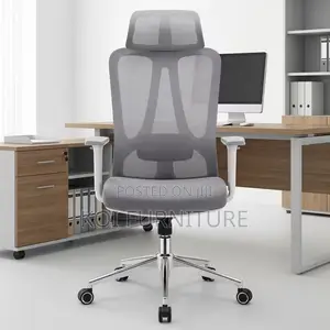 Office Chairs; High Back Classic Ergonomic Made White Office Seat