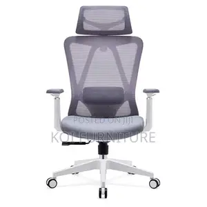 Office Chairs; High Back Classic Ergonomic Made White Office Seat