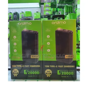 Power Bank Oraimo 20,000amh Power Bank 15watts