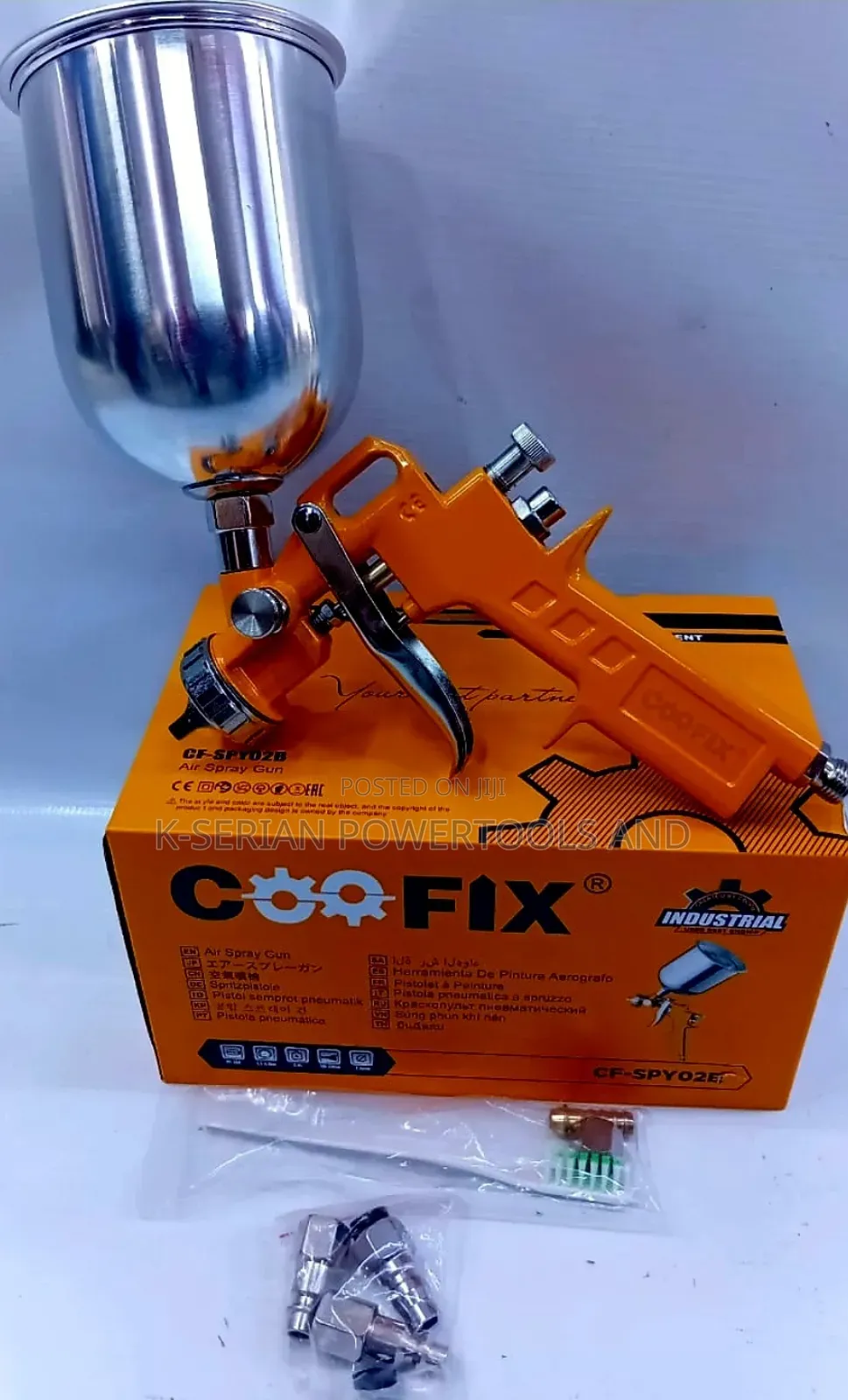 Coofix Spray Gun/Metallic Can