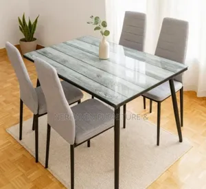 4 Seater Dining Set Modern Design