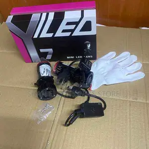 Energy-Efficient – Plug Play Y7 H4 Mini Projector Motorcycle/Car