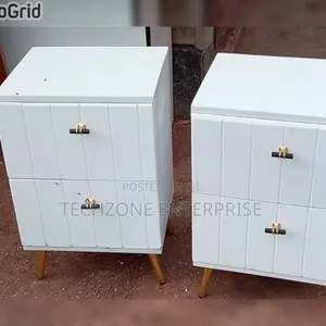 Executive Bed Side Multifunctional Drawer Cabinet 