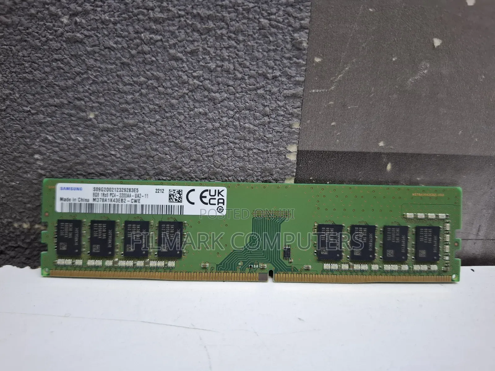Samsung 8gb 1rx8 Pc4-3200aa-Ua2-11 Ram for Desktop