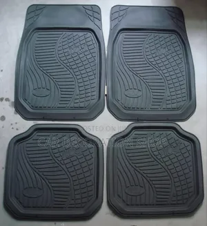 5pcs Heavy Duty Waterproof Universal Rubber No1 Carpet Mats