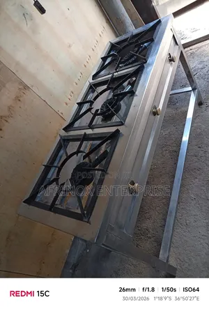 Fast Cooking Jiko, Three Burner