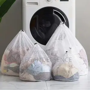Large Washing Laundry Bag Mesh Organizer
