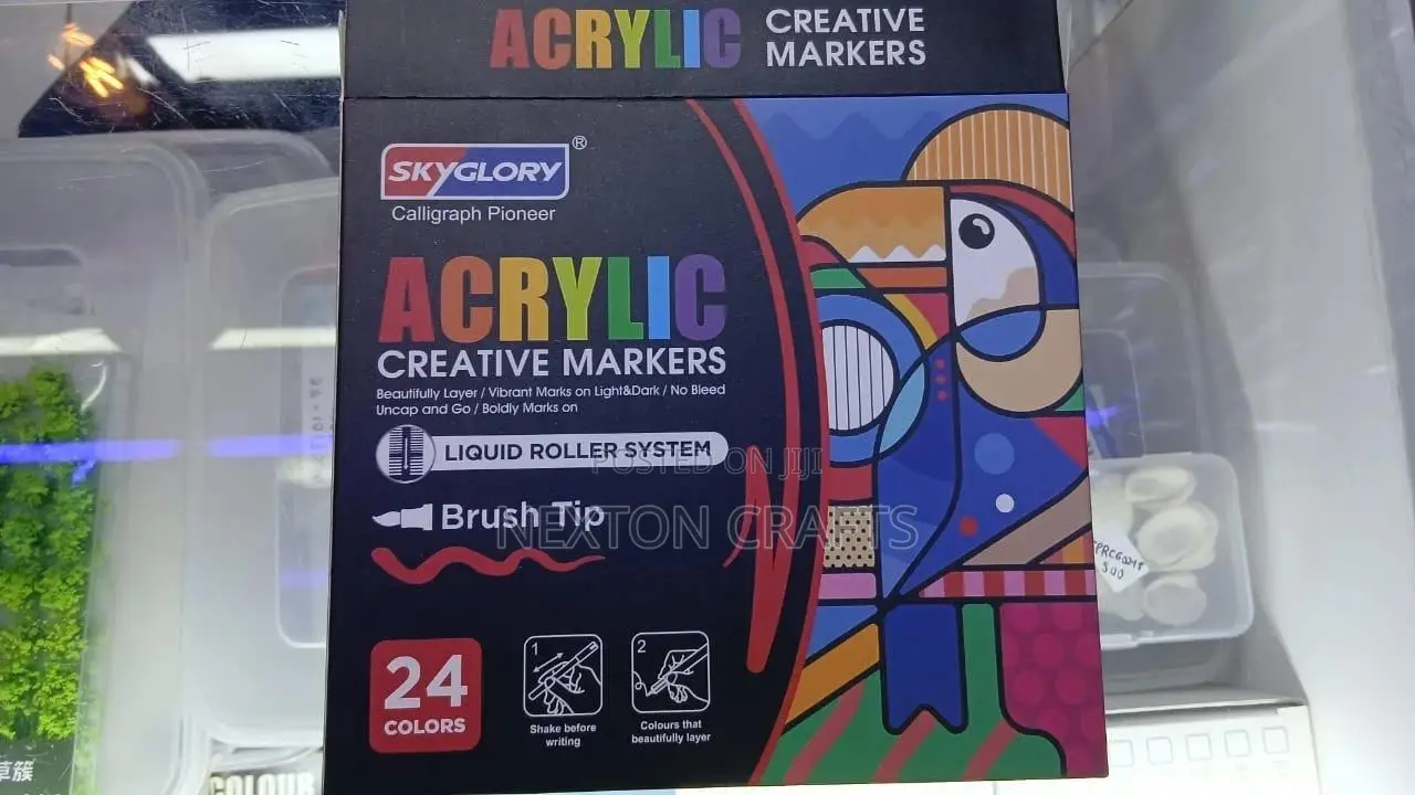 Acrylic Creative Markers 24 PCS