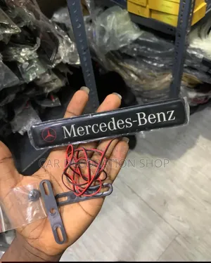 Mercedes Grill Bumper Led Light Badge