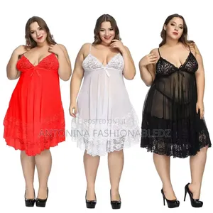 Sexxy Plus Size Lingerie Night Dress