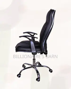Executive Leather Office Chair High Back Padded Armrests Workspace