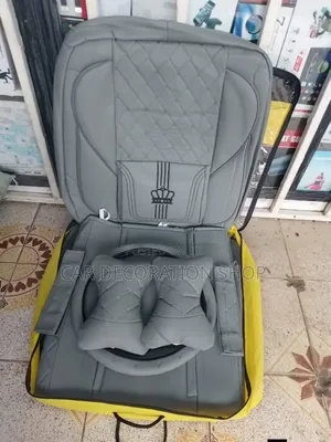 Grey Elegant Synthetic Leather Car Seat Cover