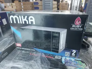 Mika Microwave Oven, 20l, Digital, Solo, Silver Mmwdspb2073s