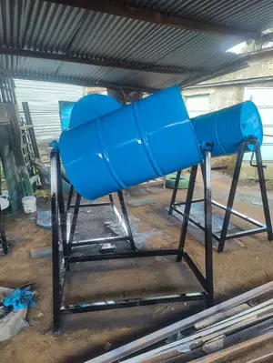 150kgs Manual Drum Animal Feed Mixer