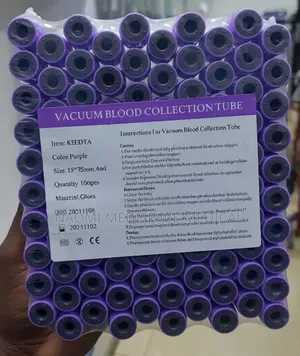 Purple Top Edta Vacutainer
