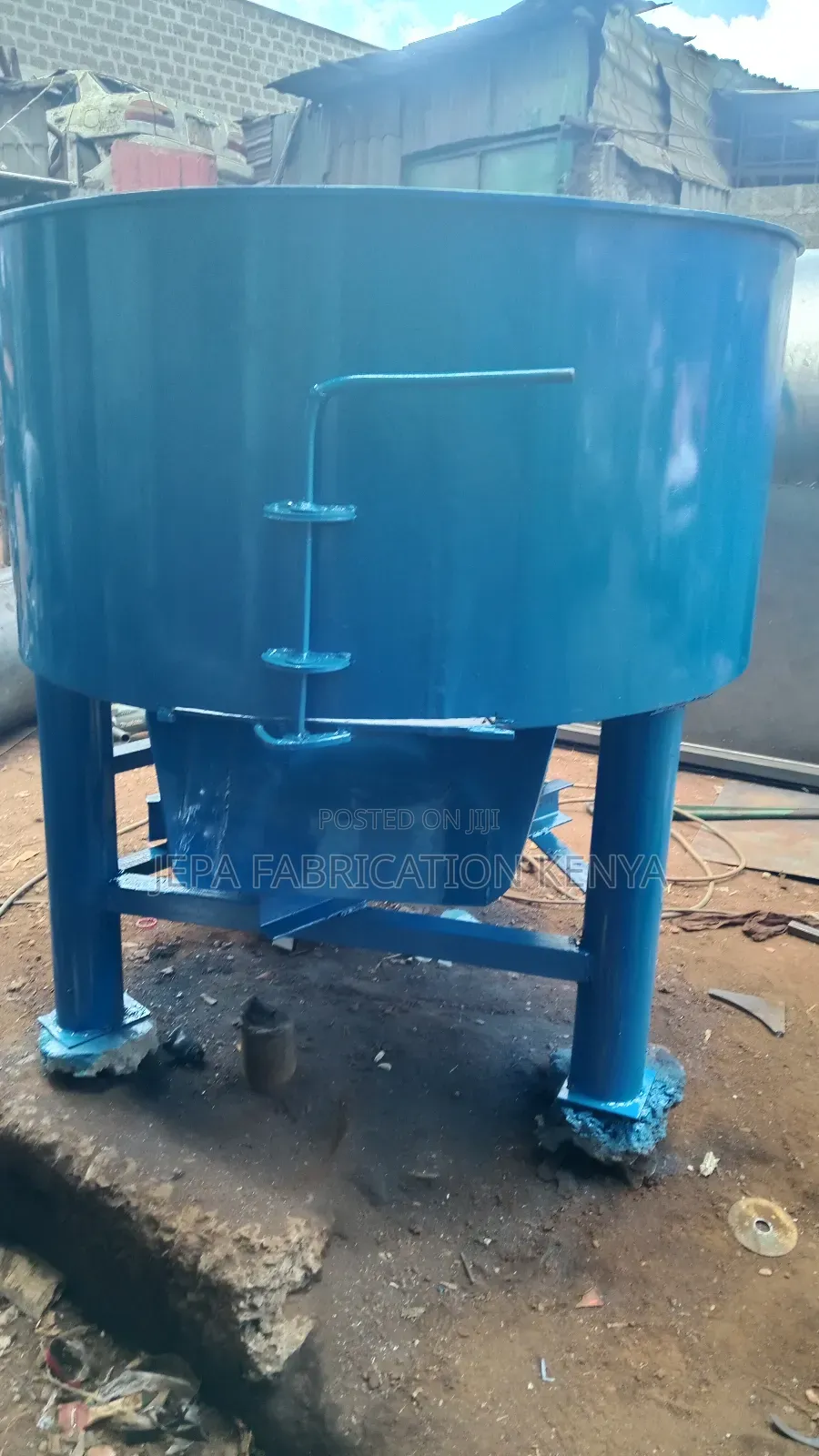 Concrete Pan Mixer