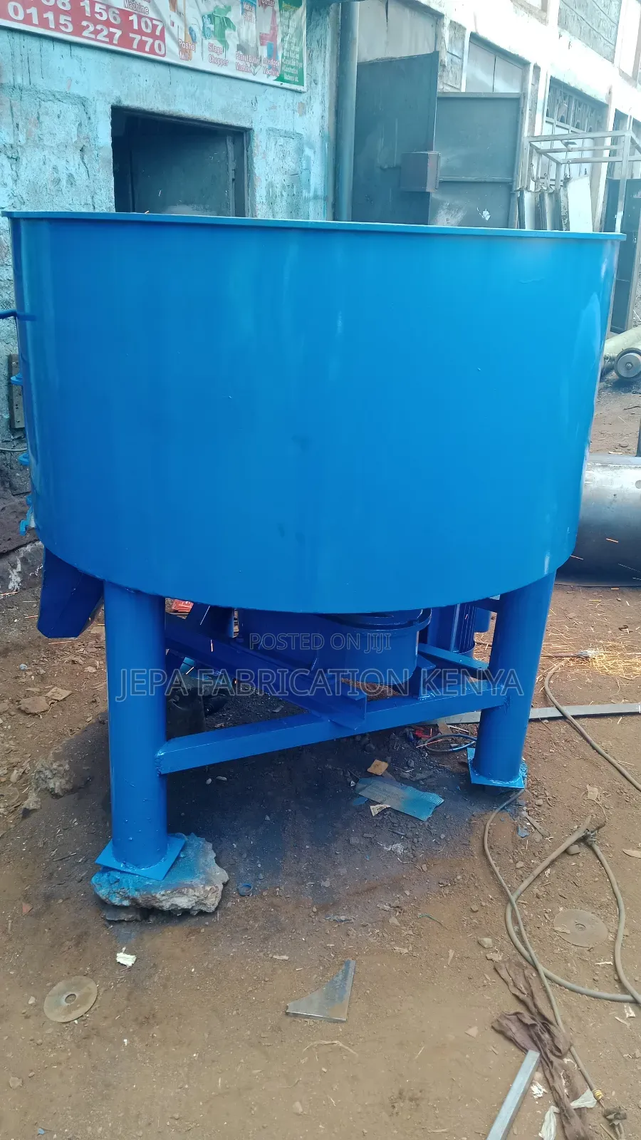 Concrete Pan Mixer