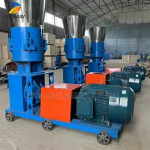 Flat Die Feed Pellet Machine for Maize Grass Hay Grain