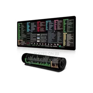 300×800mm Xl Gaming Mouse Pad With Shortcut Keys Thickened Edges