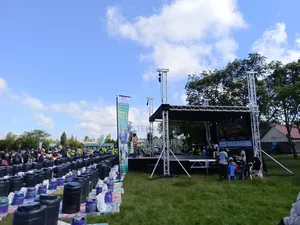 Canopy Stage Available for Hire Nicely Set for Your Event