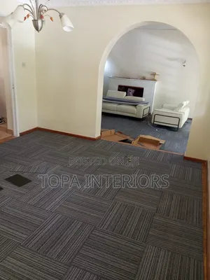 Easy to Clean Square Tile Carpets for Living Room and Dining Room