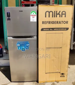 Mika 138litres Fridge Double Door