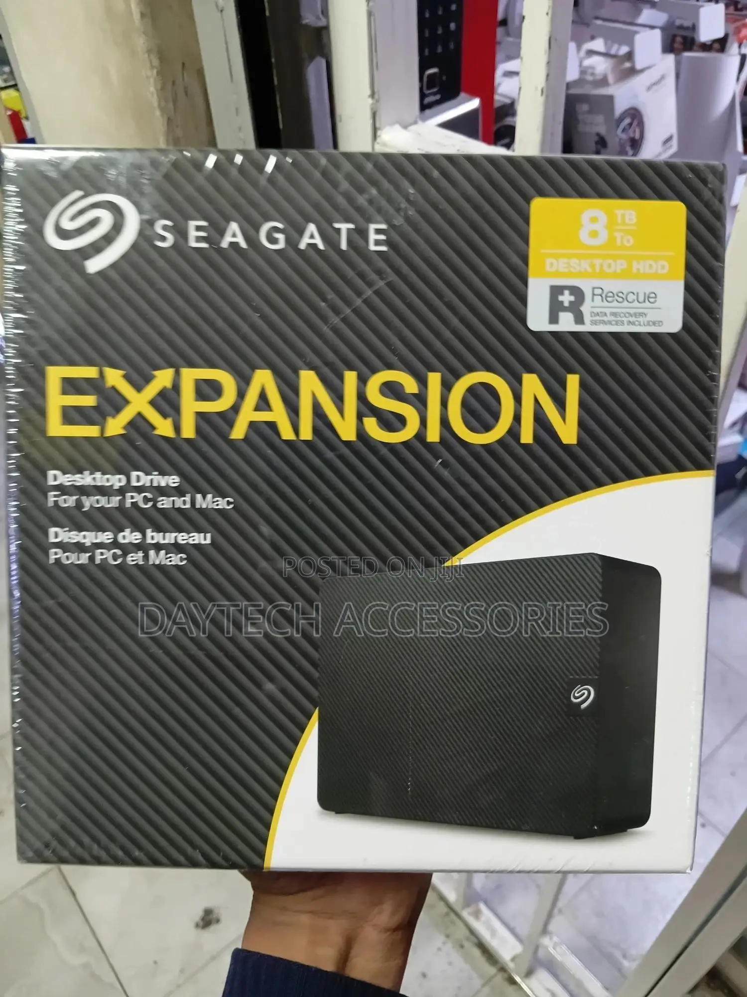 The Seagate Expansion 8tb Desktop Hdd.