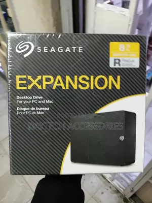 8tb Seagate Expansion External Hard Drive - Black