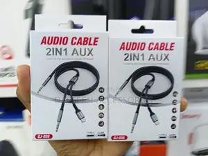 Usb Type C to Dual 3.5mm Male Aux Audio Cable 1.5m