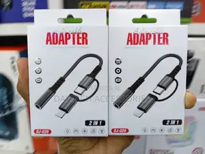 2 in 1 Usb Type C to 3.5mm Female Jack Earphone Aux Audio Cable