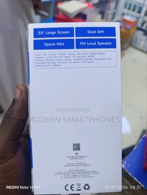 New Tecno T455 Black