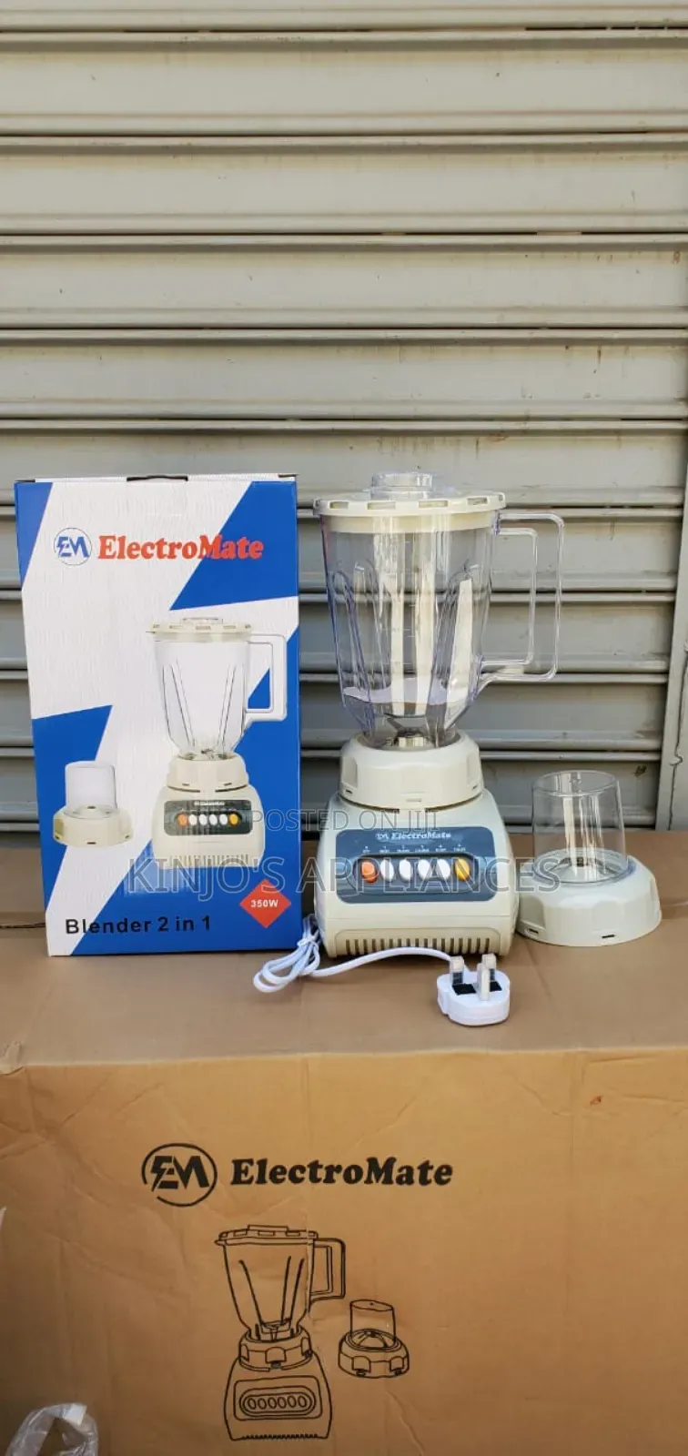 Electromate 2 in 1 Blender