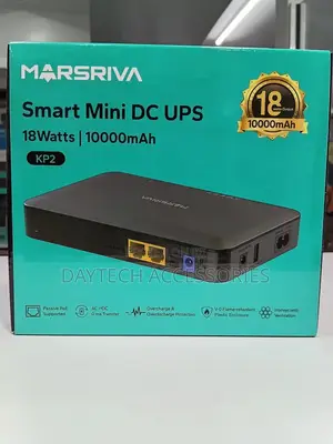 Marsriva Kp2 Smart Mini Dc Ups - Black