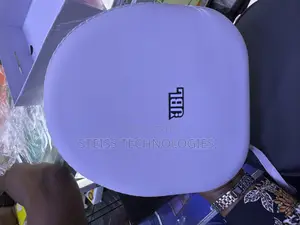 Beige JBL Wireless Portable Headphones