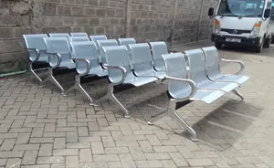 3-Seater Metallic Waiting Benches,