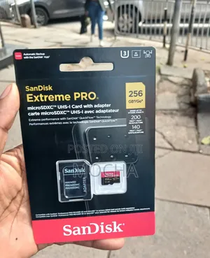 Sandisk 256gb Extreme Pro SDXC Uhs-I V30 Uhd Sd Camera Memory Card