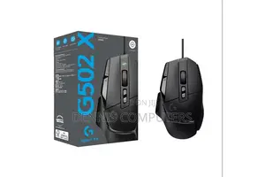 Logitech G502 X Wired Gaming Mouse, Black