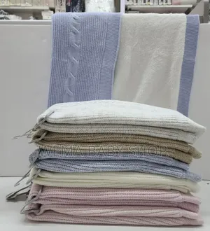 Classic Cable Knit Baby Blanket